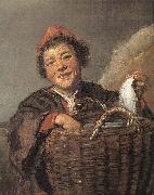 HALS, Frans Portrait of a Woman Holding a Fan af oil painting picture wholesale